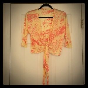 ** Gorgeous yellow wrap**